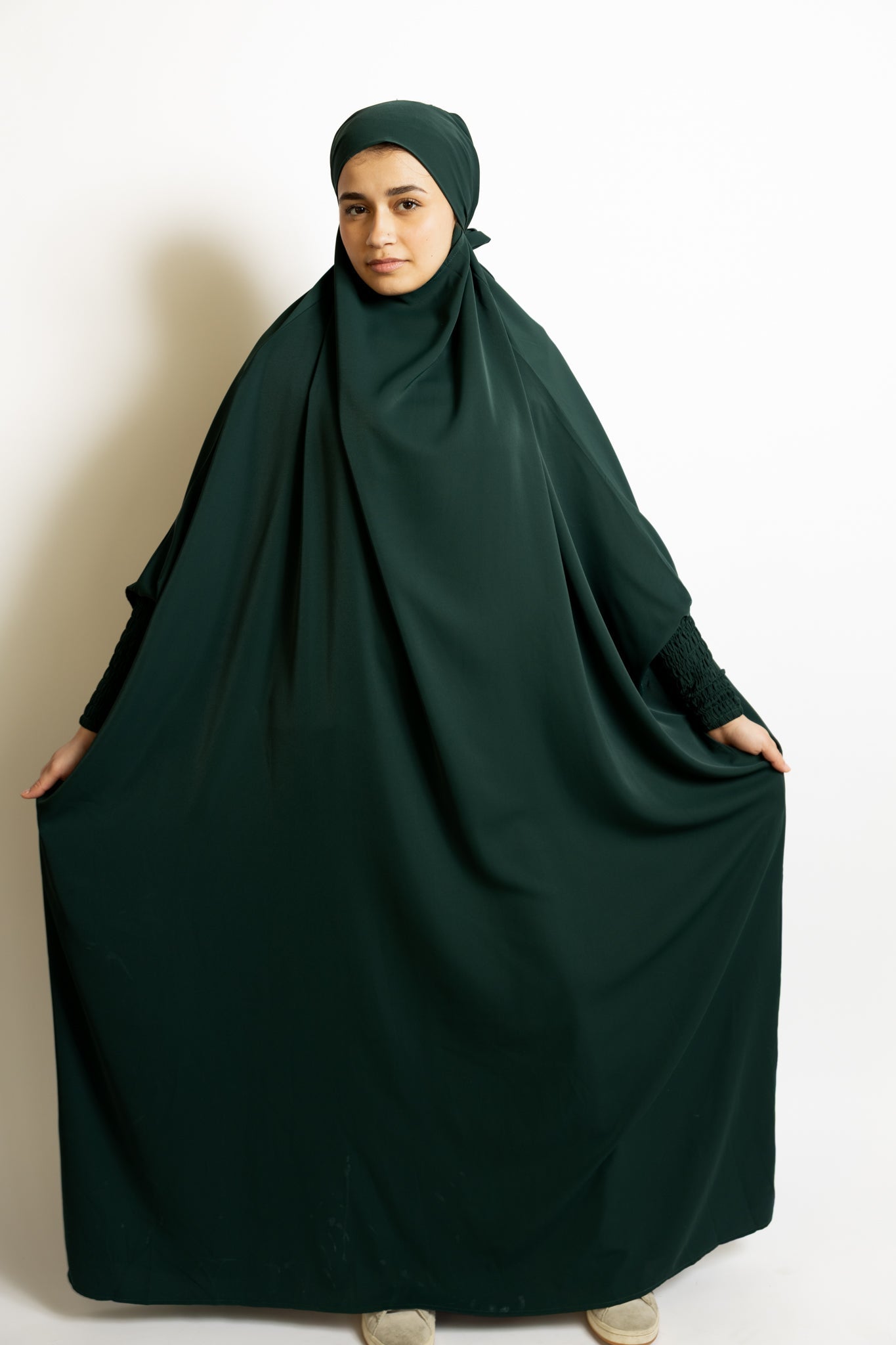 Jilbab - Zayt Green