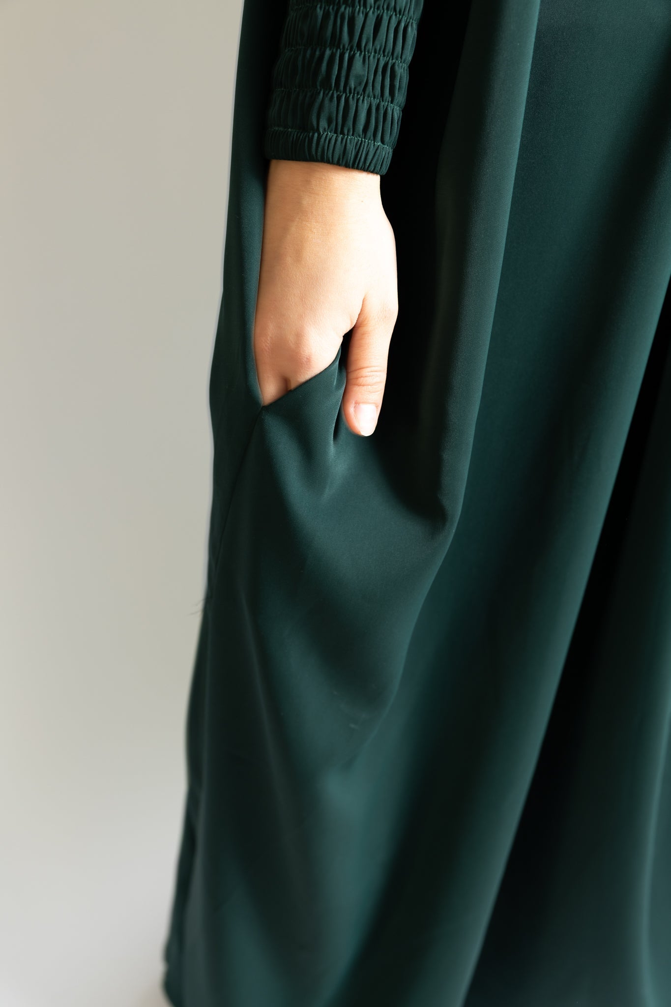 Jilbab - Zayt Green