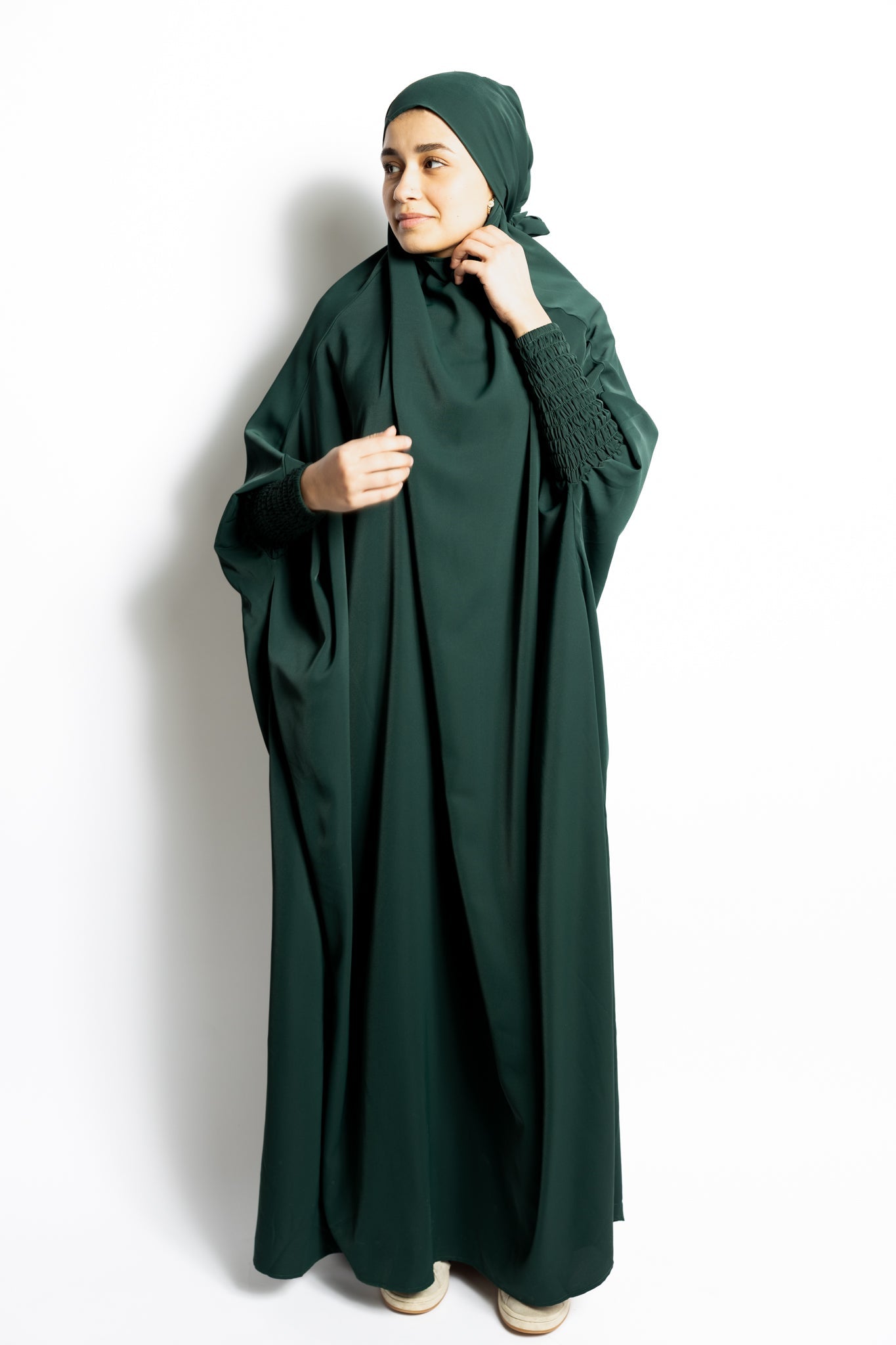 Jilbab - Zayt Green