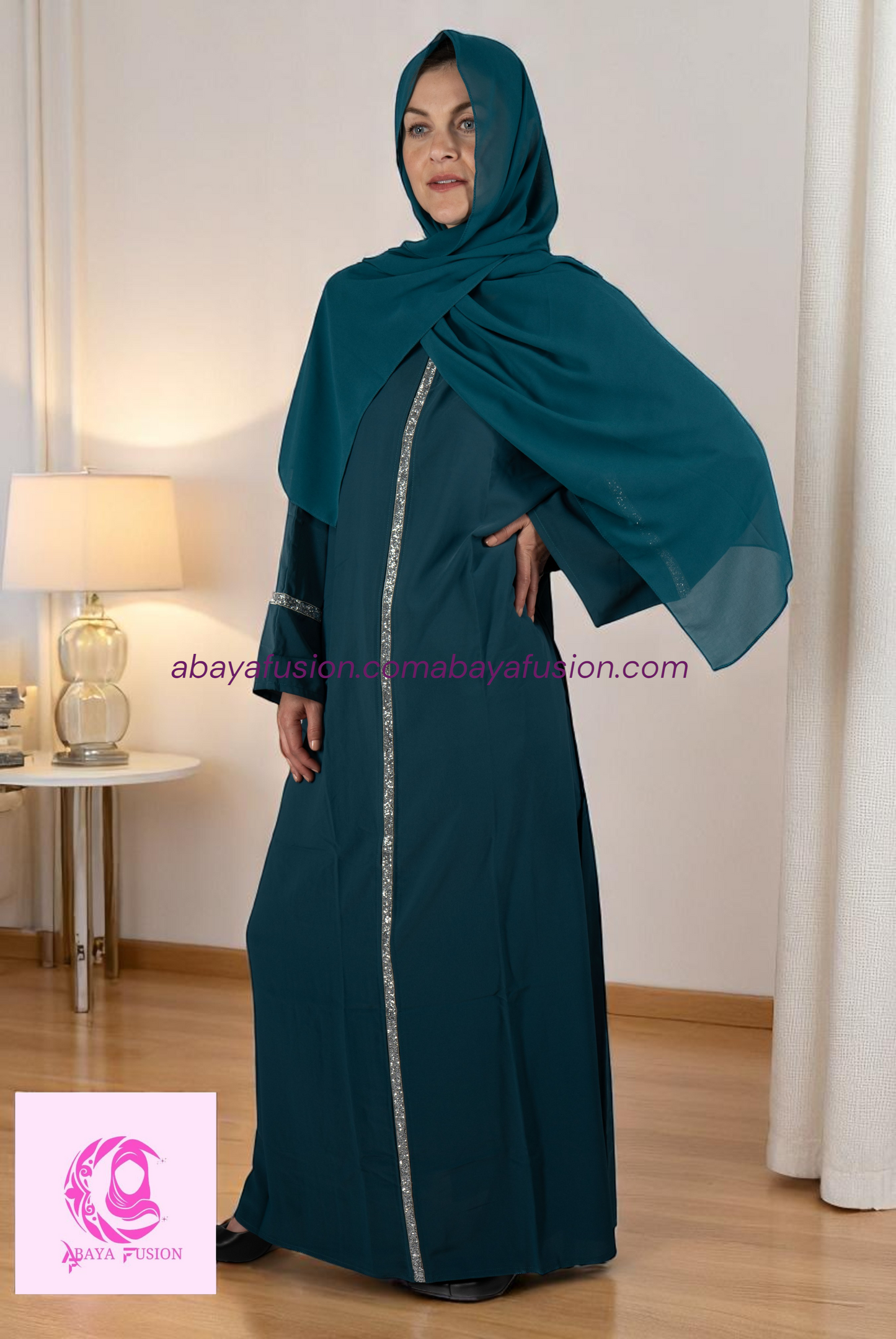 Patchwork Abaya