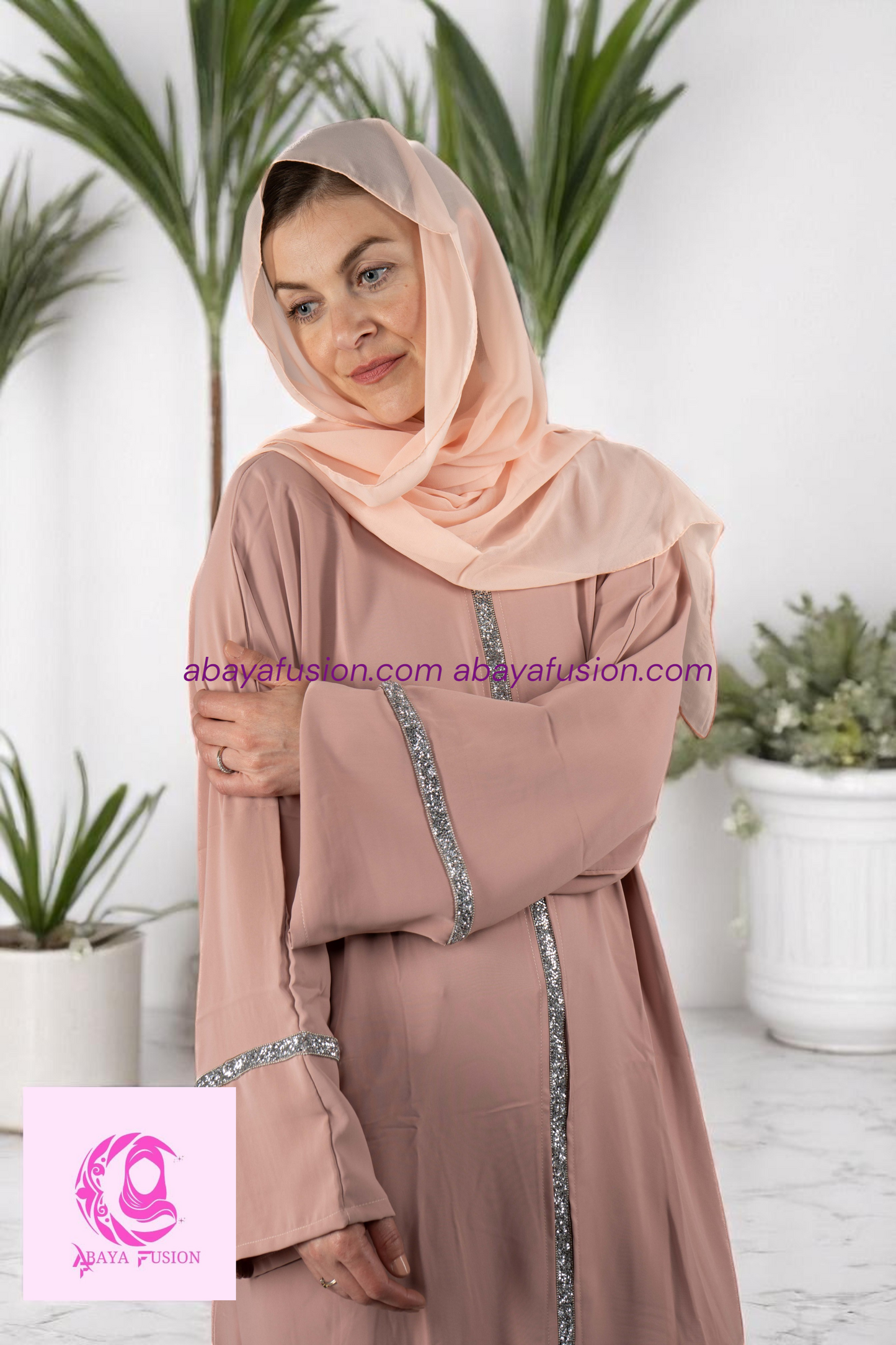 Patchwork Abaya