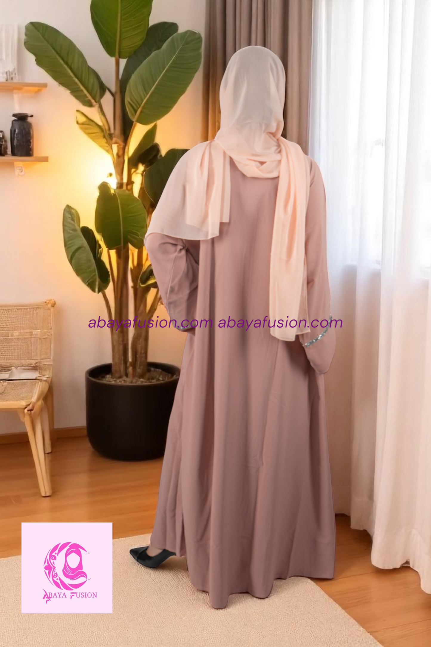 Patchwork Abaya