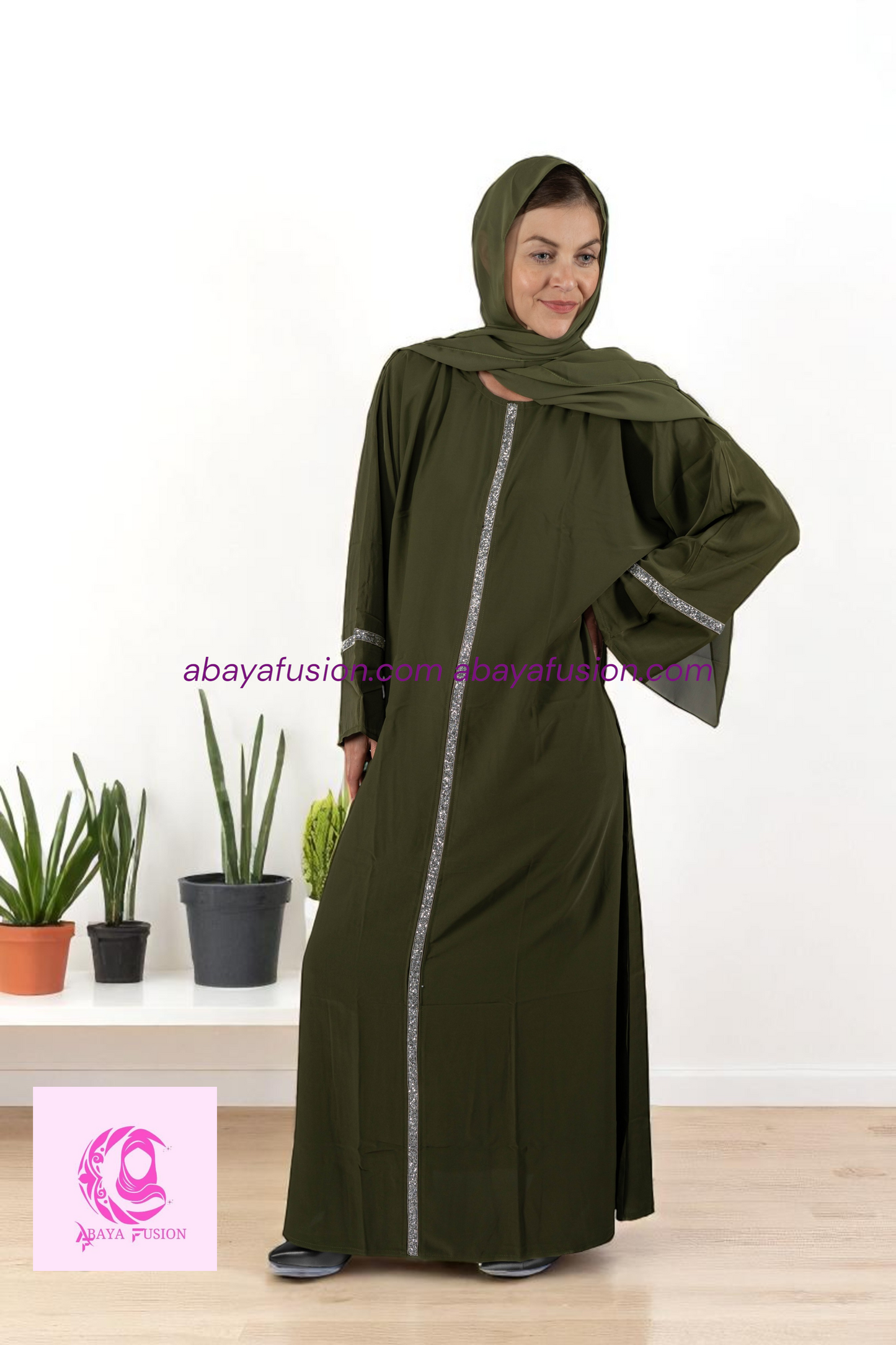 Patchwork Abaya
