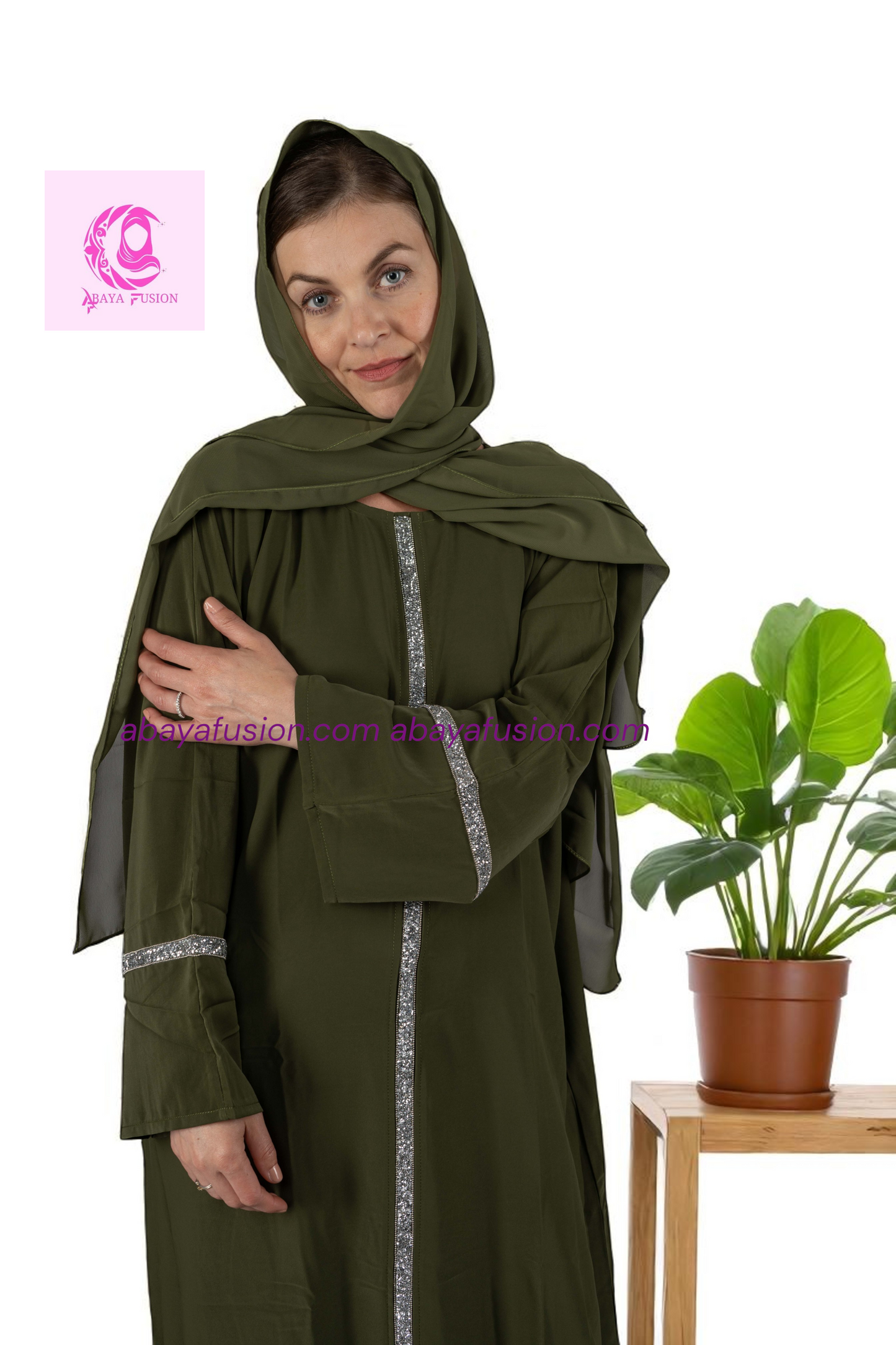 Patchwork Abaya