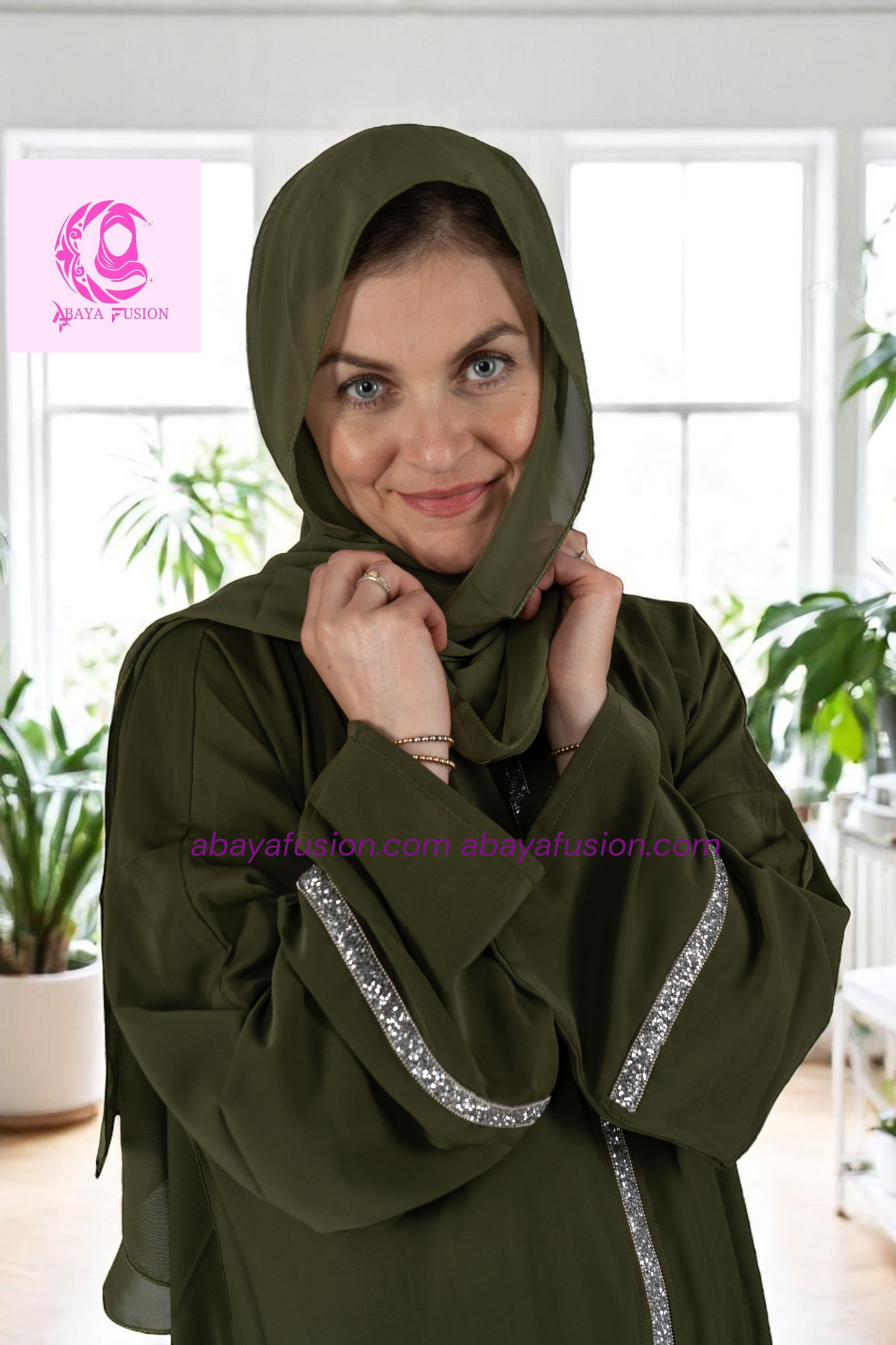 Patchwork Abaya
