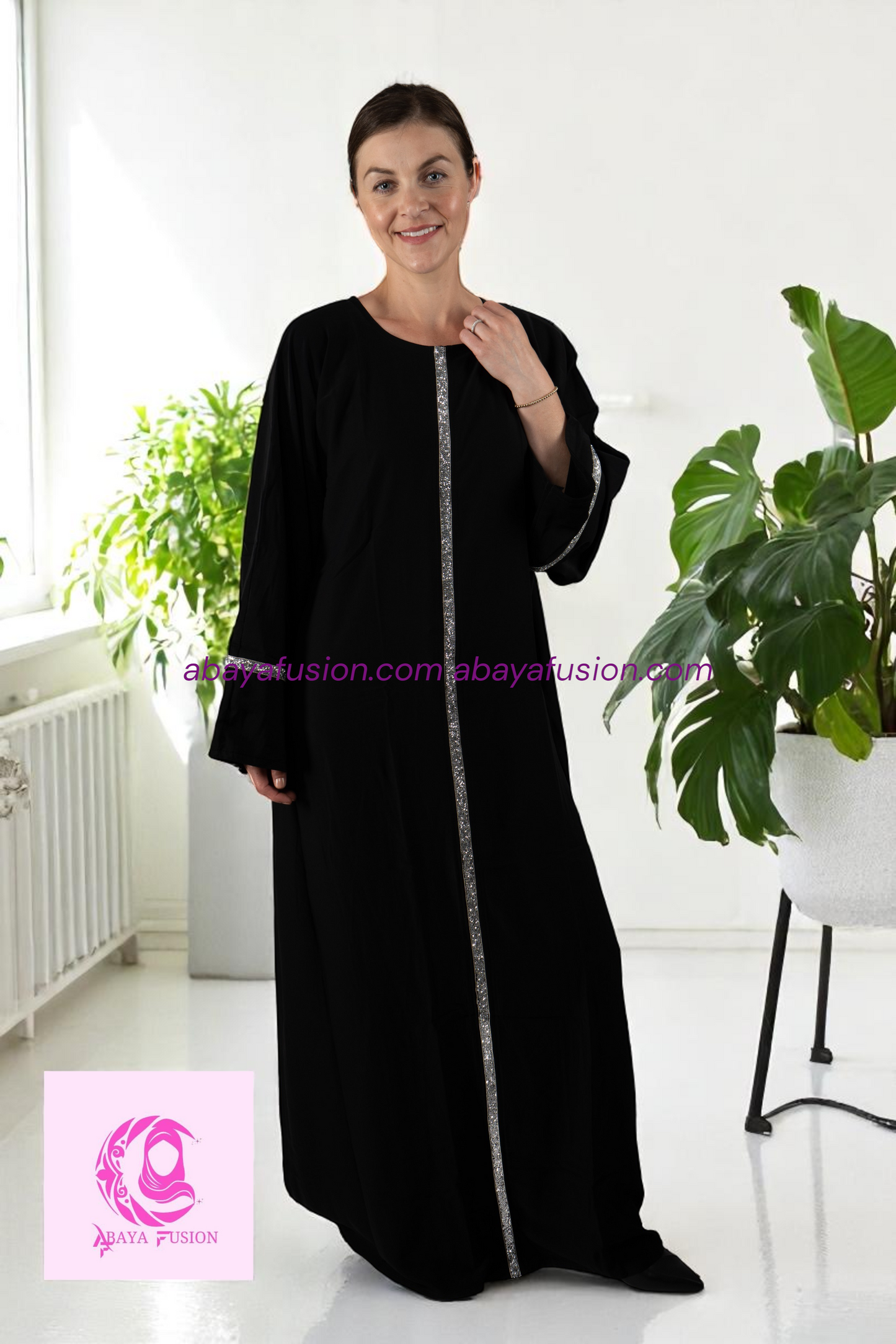 Patchwork Abaya
