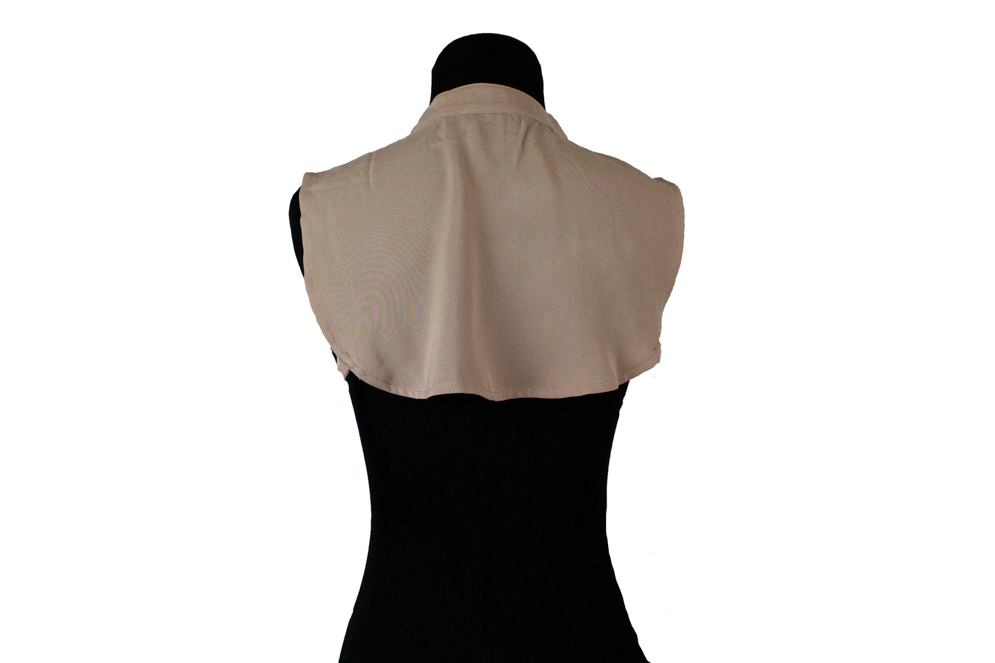 Mock Collar Neck Piece - Tan