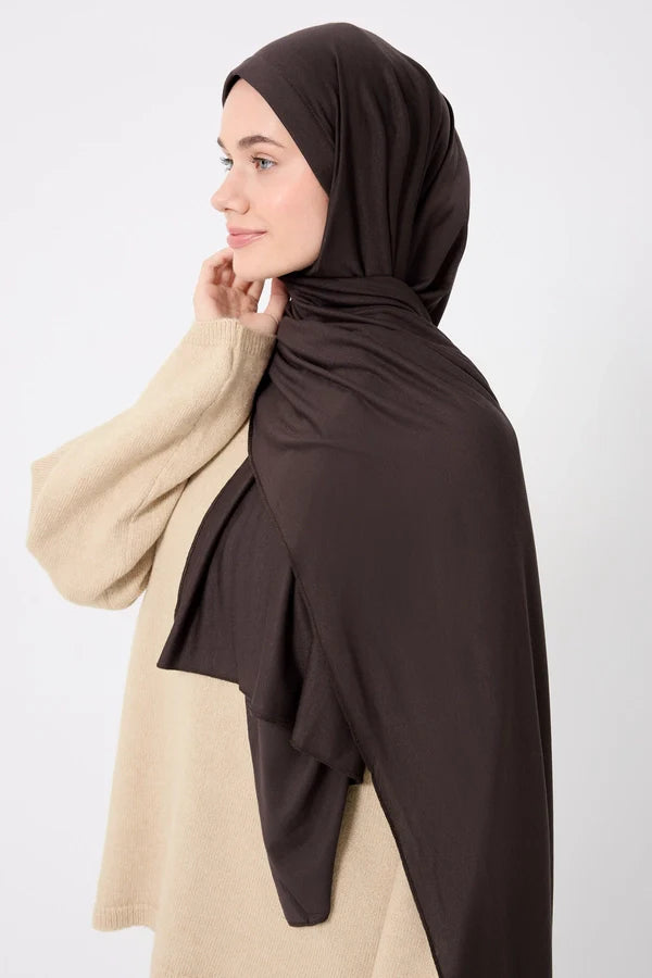Instant Jersey Hijab (With Structured Front)