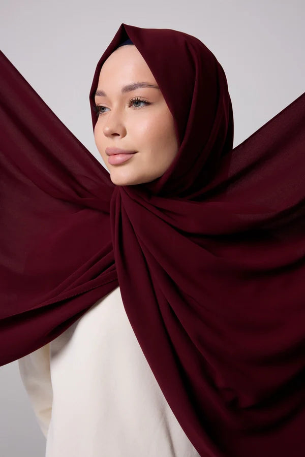 Luxury Chiffon Hijab - Madina Hijab