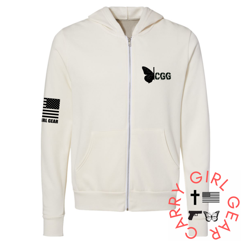 FEARFULLY & WONDERFULLY MADE Zippered Hoodie