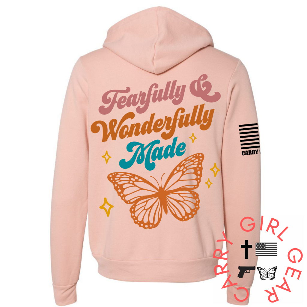 FEARFULLY & WONDERFULLY MADE Zippered Hoodie