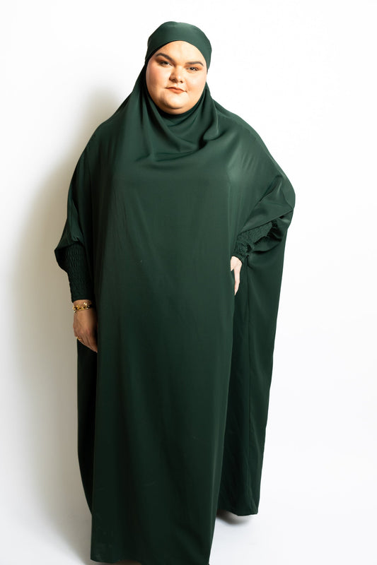 Jilbab - Zayt Green