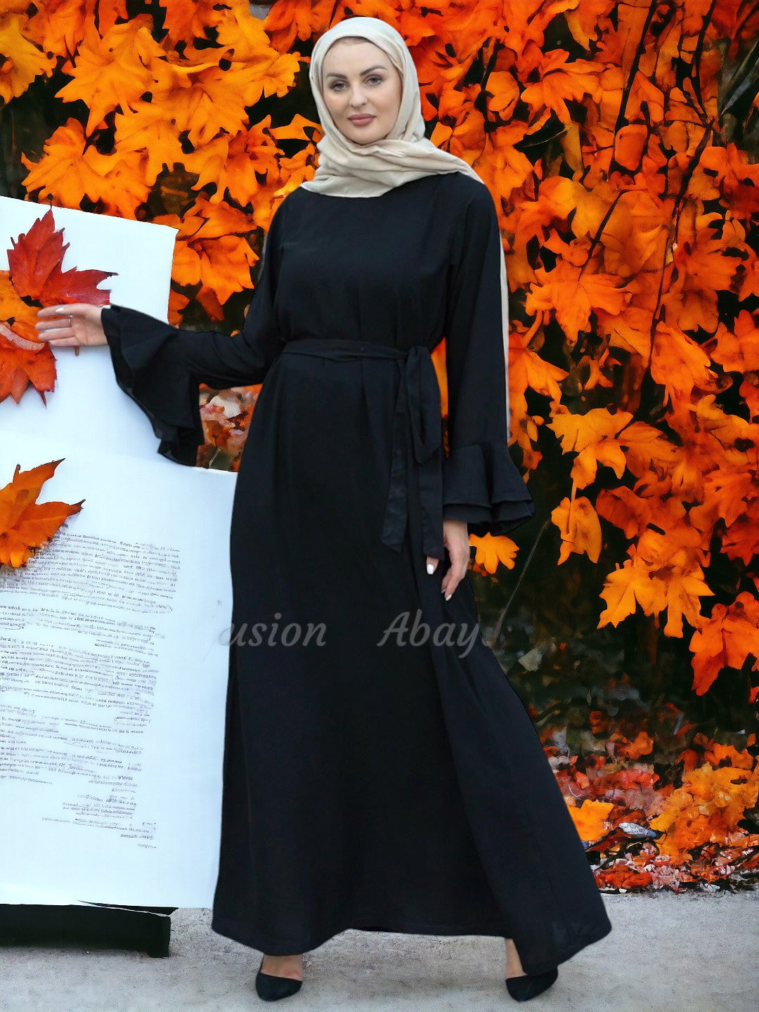 Black Turkish Abaya