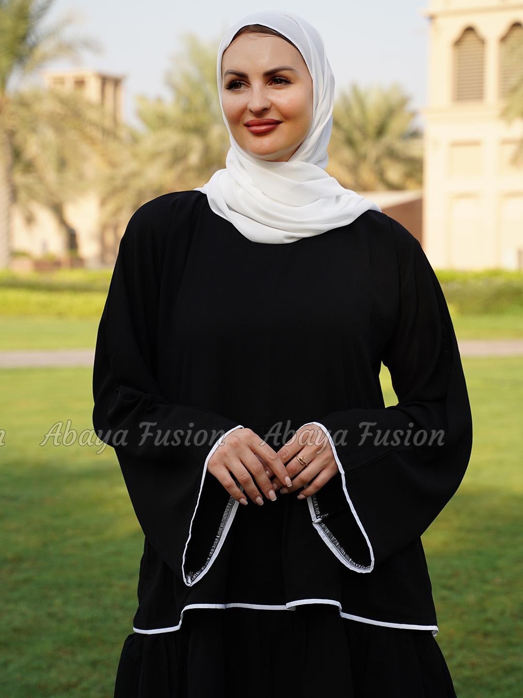 Simple Black Abaya