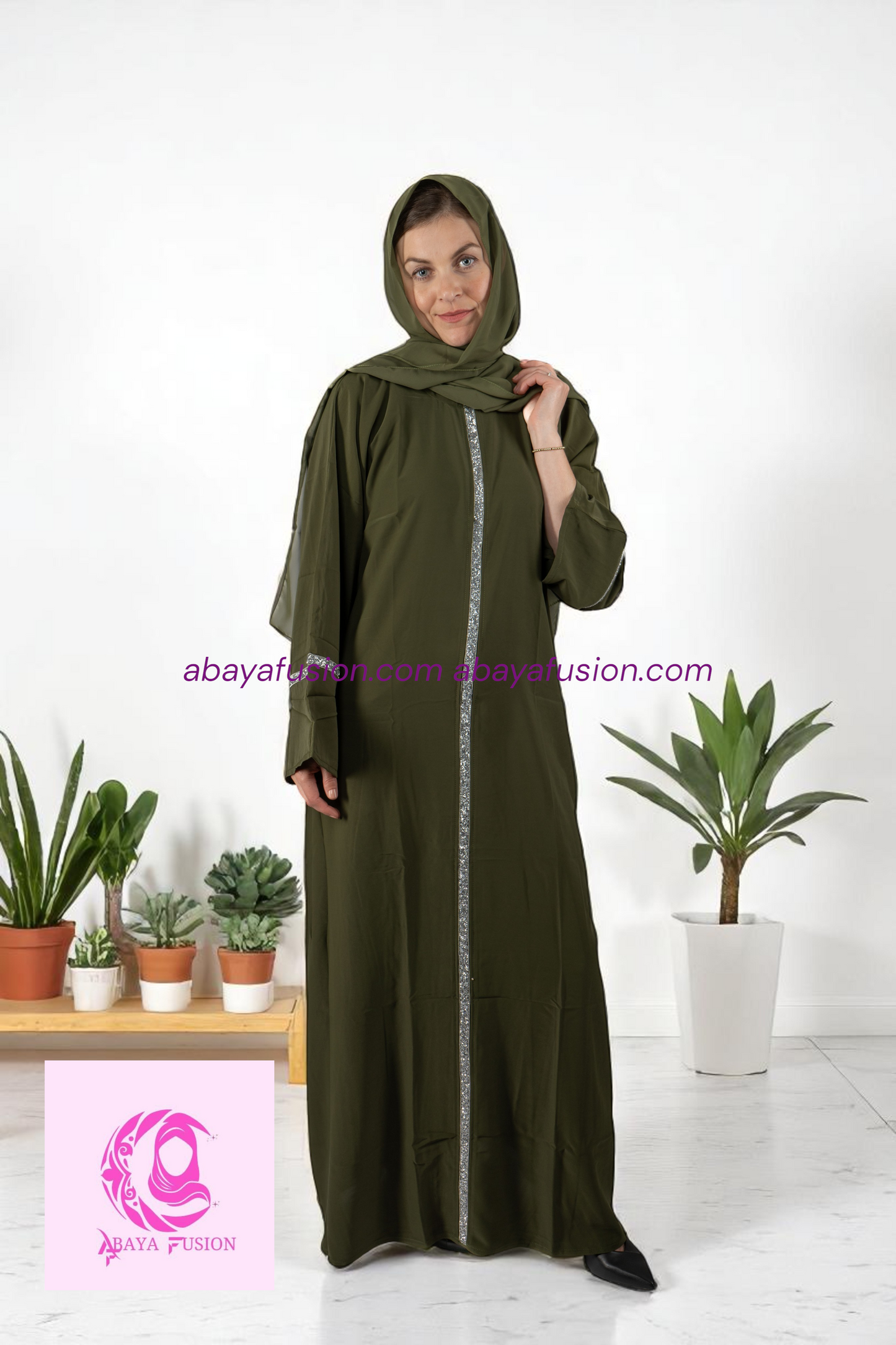 Patchwork Abaya