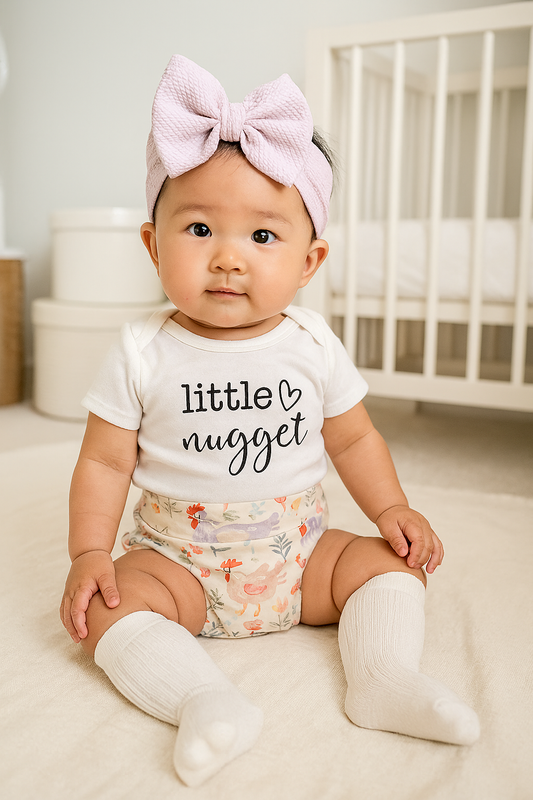 Chicken Baby Bummie Set