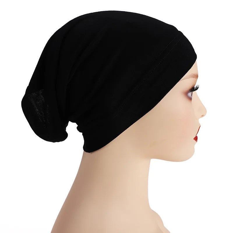 Two Side Open Cotton Undercap Hijab Cap For Muslim Women