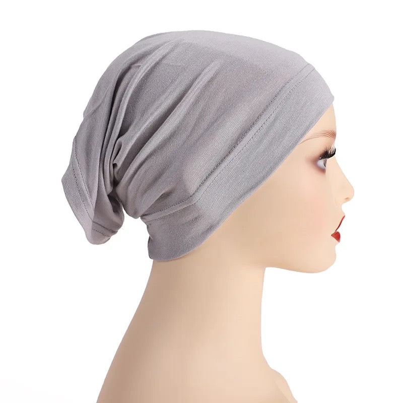 Two Side Open Cotton Undercap Hijab Cap For Muslim Women