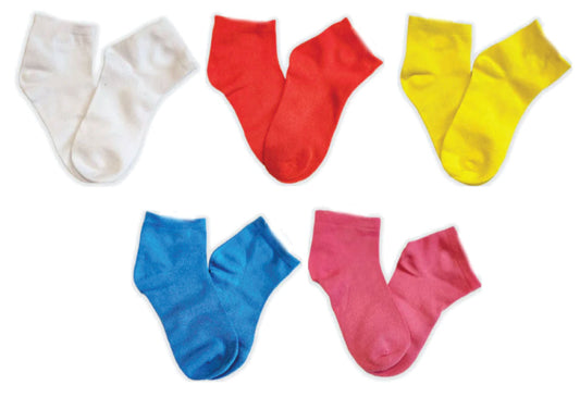 ANKLE 5-Pack Seamless Toe Socks - Great for Sensory Sensitivities