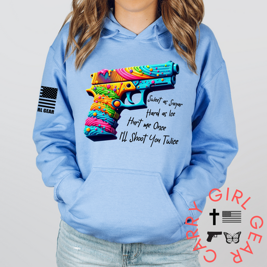 SWEET AS SUGAR HARD AS ICE Hoodie